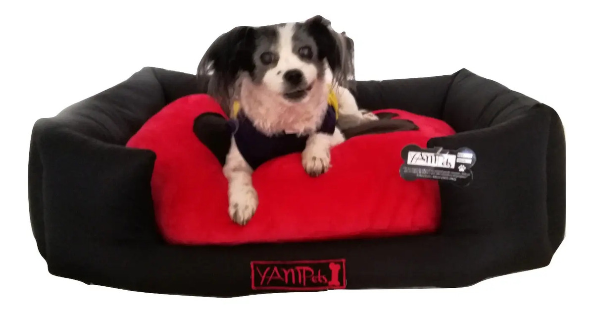 Cama Para Perro Con Almohadon Medianagrande L Mercado Libre