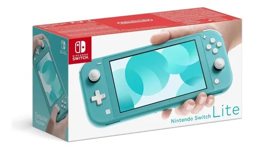 Nintendo Switch Lite + Super Mario Odyssey Turquesa Envío gratis