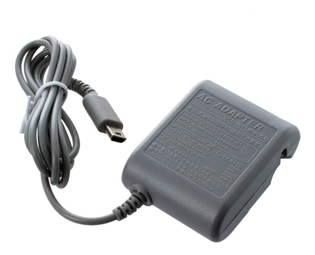 Cargador Para Nintendo Dsi 3ds Xl 2ds 4.6 V 9000 Ma 1.1m Meses sin
