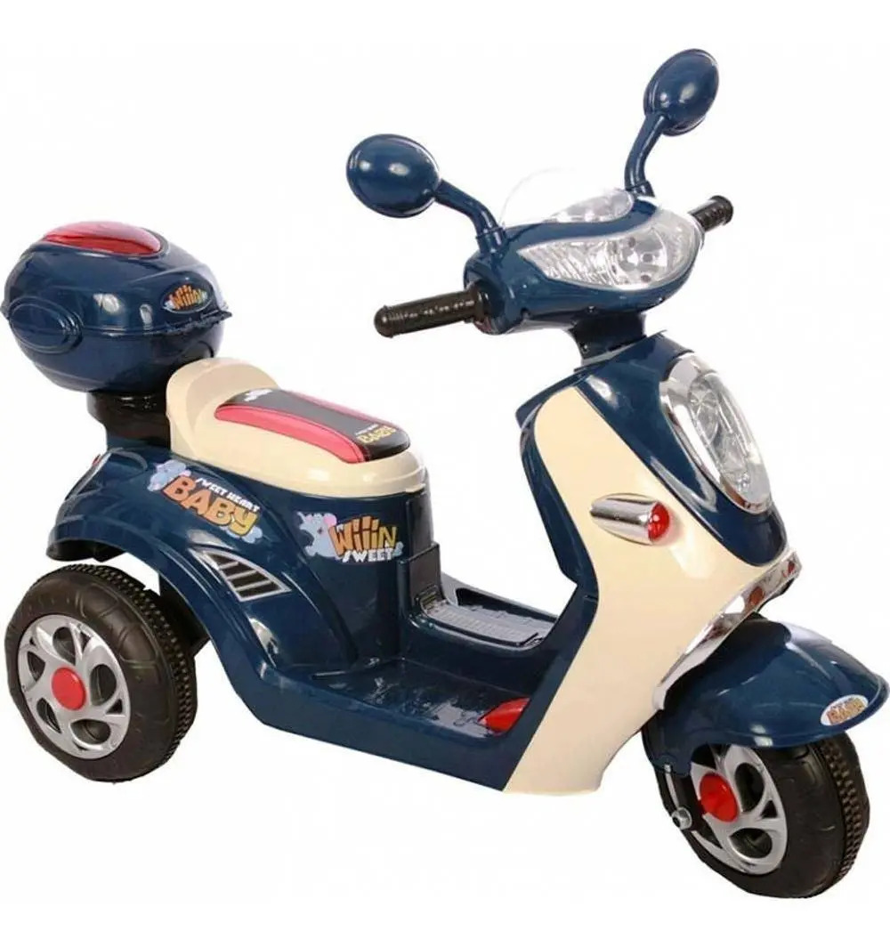 Moto Elétrica Infantil Lambreta Azul Bel Brink Mercado Livre