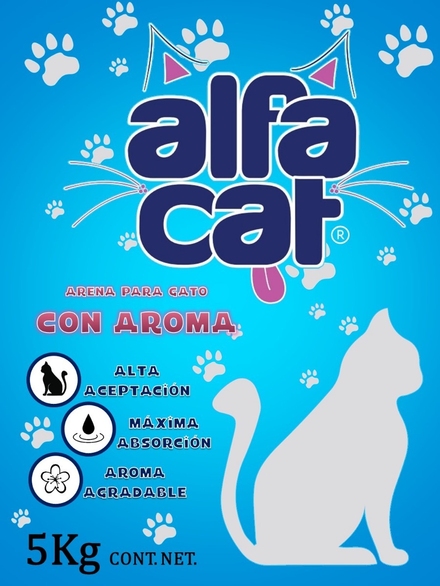 Alfa Cat Arena Para Gatos Aglutinante 25kg Cat Litter