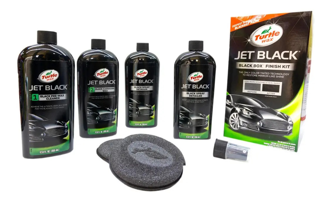 Cera Negra Brillo Intenso Autos Negros Rayos Uv Turtle Wax