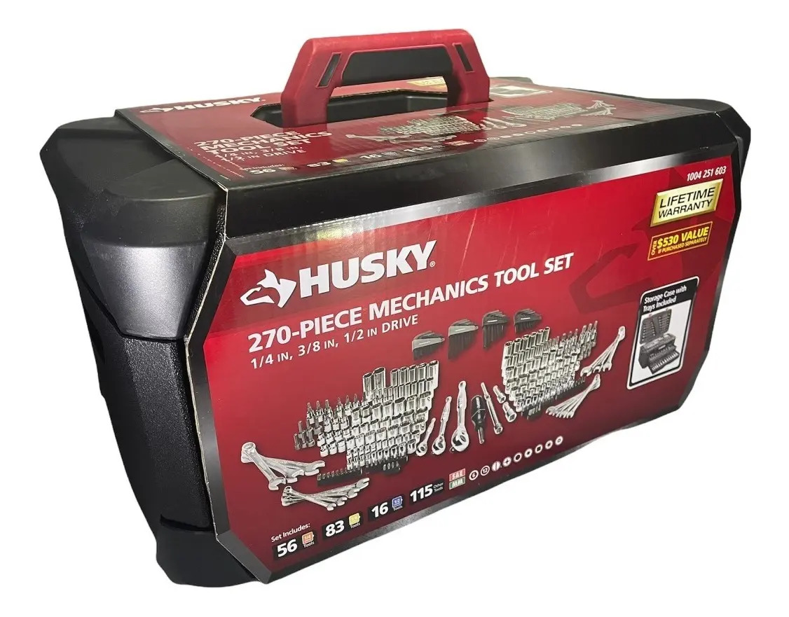 Caja De Herramientas Dados Husky, 270 Pz Nueva Factura EnvÃo gratis