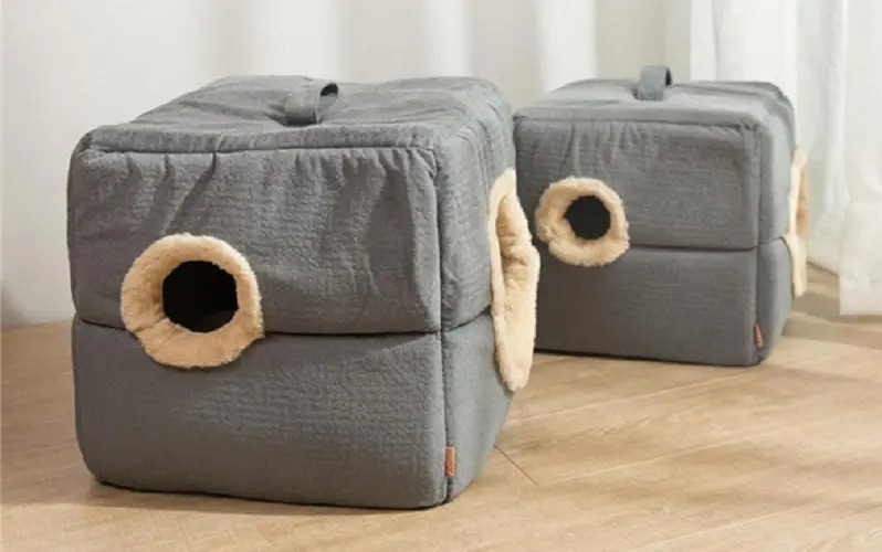Cama Cubo 2 En 1 Para Gatos Mercado Libre