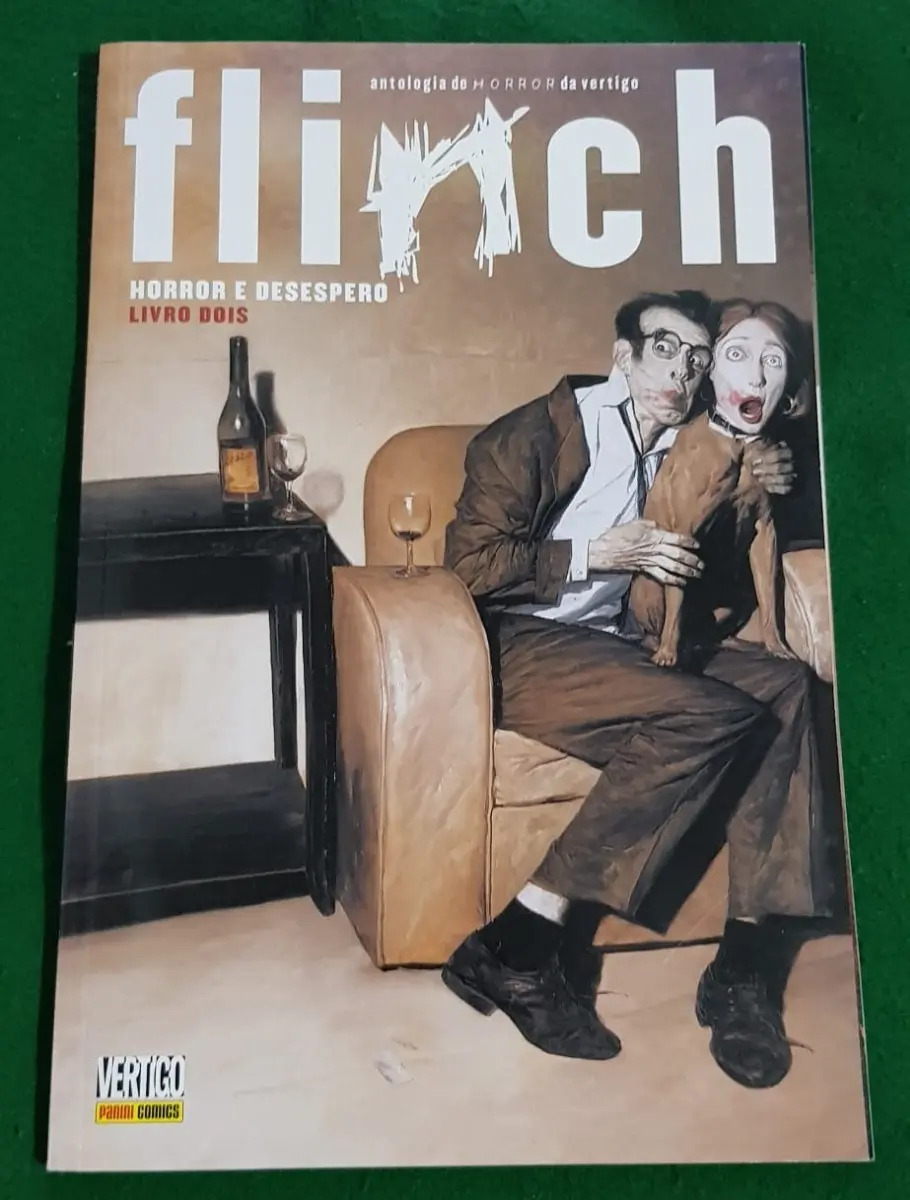 Hq Flinch Horror E Desespero Livro 2 Mercado Livre
