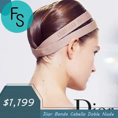*fashionstore* Exclusiva Banda Dior J'adore Headband Nude MercadoLibre