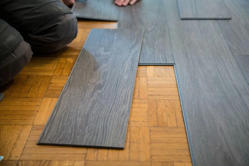 Piso Vinilico Click Alto Transito Premium Pvc Lvt Kunstex | Cuotas Sin Interés