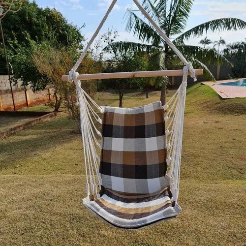 Hamaca paraguaya LM cadeira rede balanço Silla color marrón oscuro 1