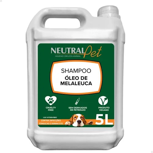 Shampoo Pet Cachorro E Gatos Antifúngico 5lts Melaleuca MercadoLivre