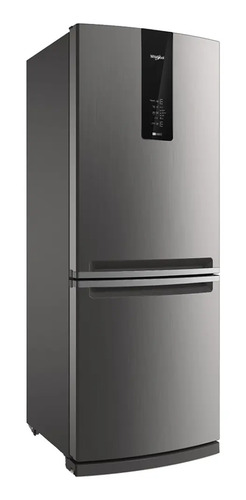 Heladera No Frost Whirlpool Wre57Akdwc Inox Con Freezer 443L 220V | Cuotas Sin Interés