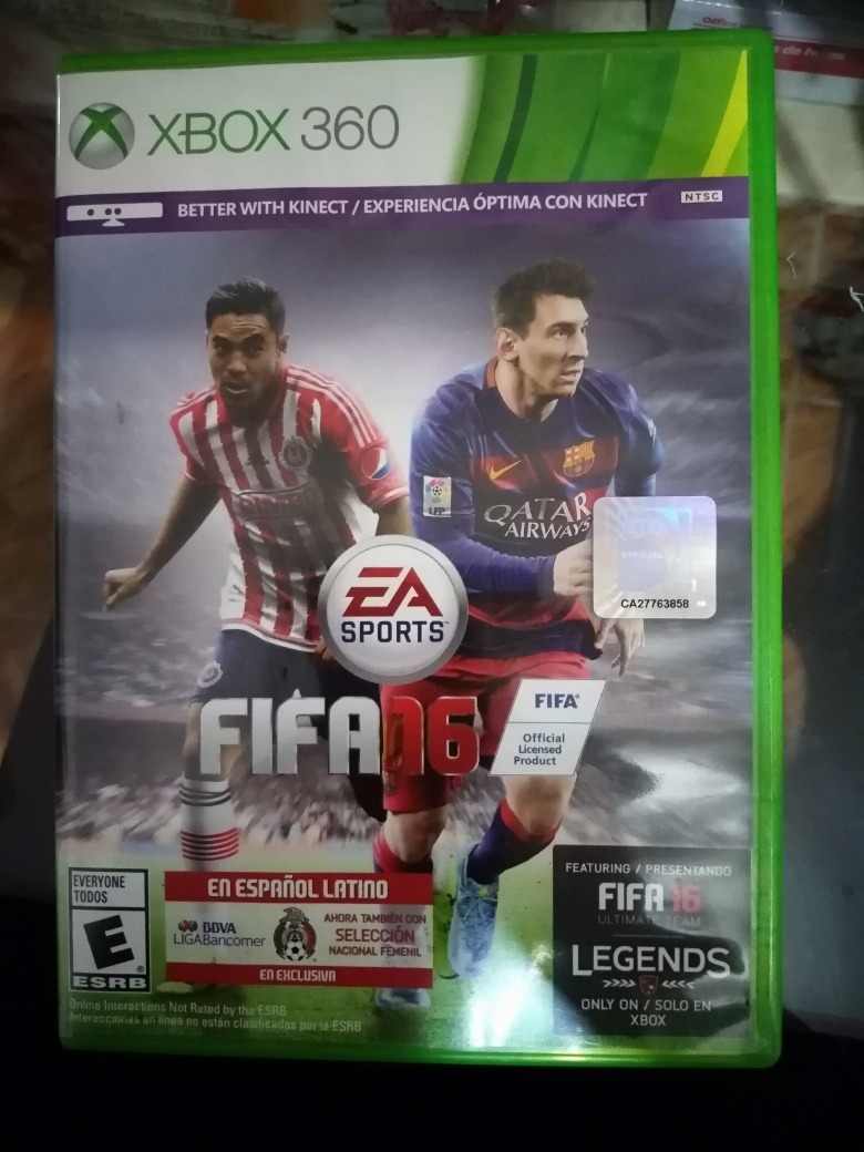 Fifa 16 Xbox 360 Mercado Libre