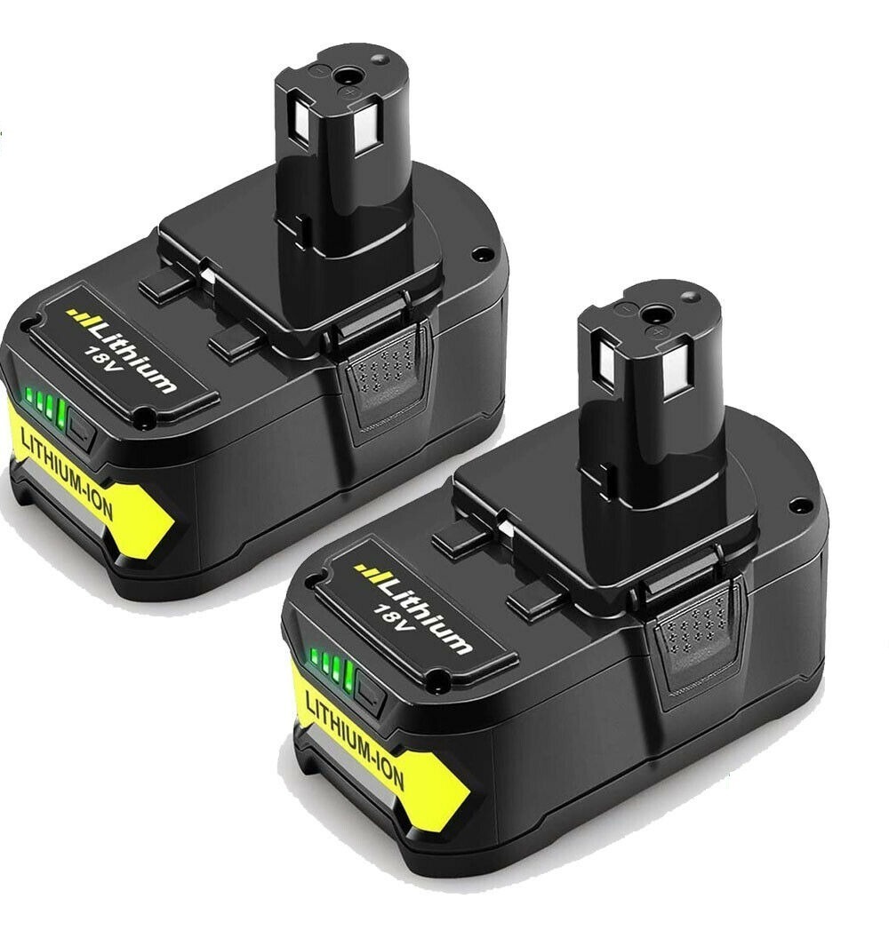 2 Baterías Para Ryobi 18v De 5.0ah Compatible Plus+one Pila Meses sin intereses