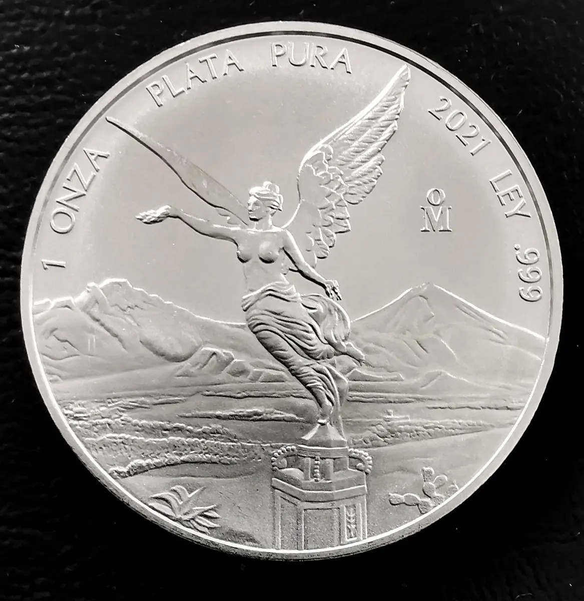Onza Plata Libertad 2021 En Su Capsula MercadoLibre