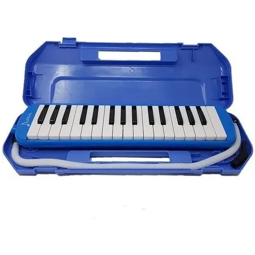 Melódica Escolar 32 Teclas Color Azul