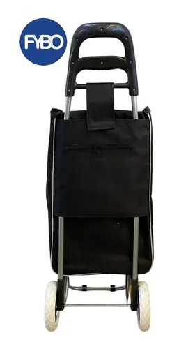 Changuito Chango Carrito Compras Con Bolsa Lona 2 Ruedas | Fybo - Ferretería Y Bazar On Line