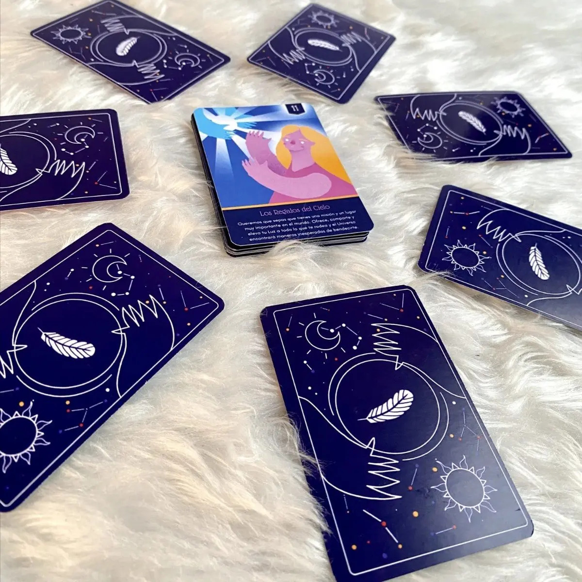 Oráculo Tarot De Los Ángeles Pocket Edition + Cuarzo Y Guía Mercado Libre