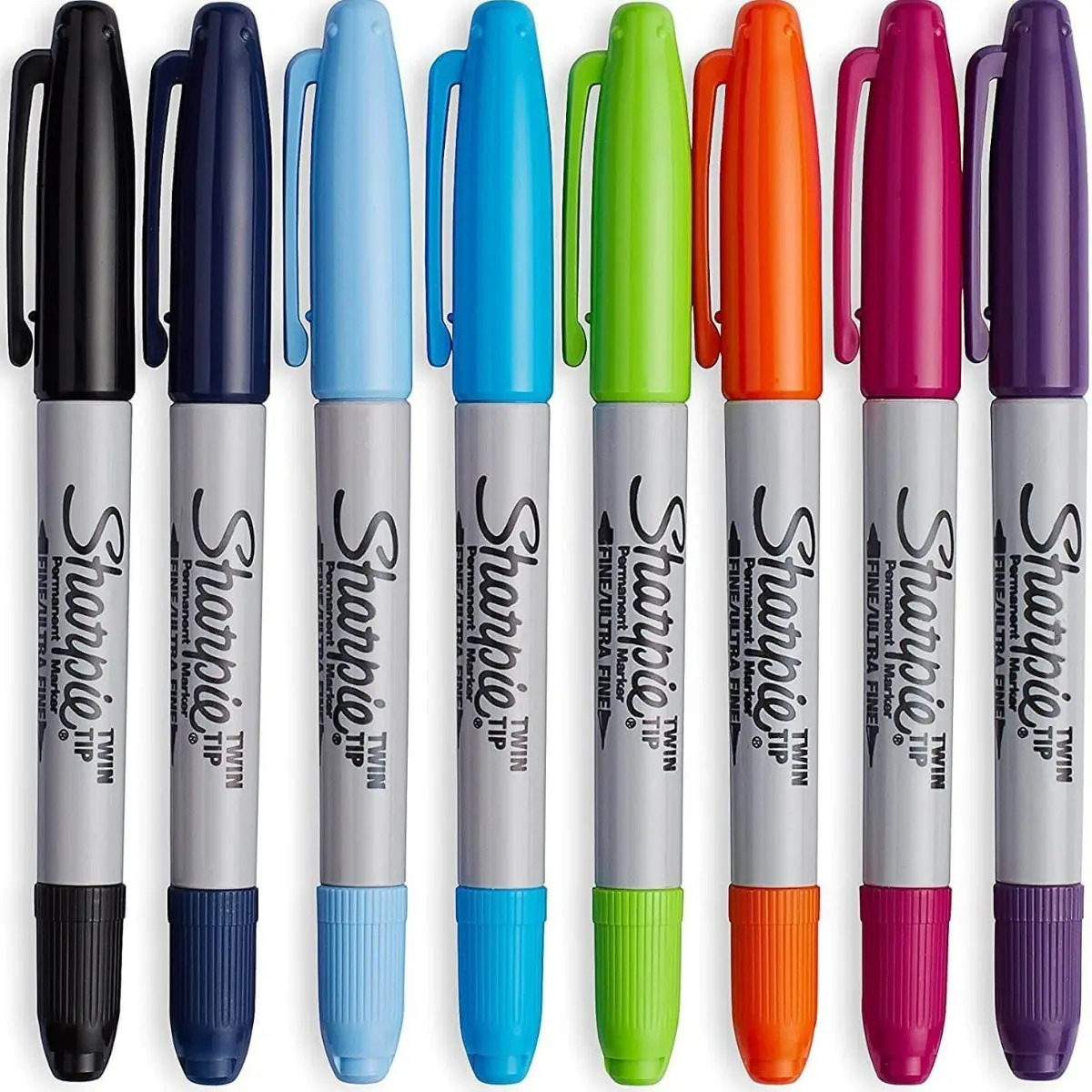 8 Marcador Permanente Sharpie Doble Punta Colores Surtidos Mercado Libre