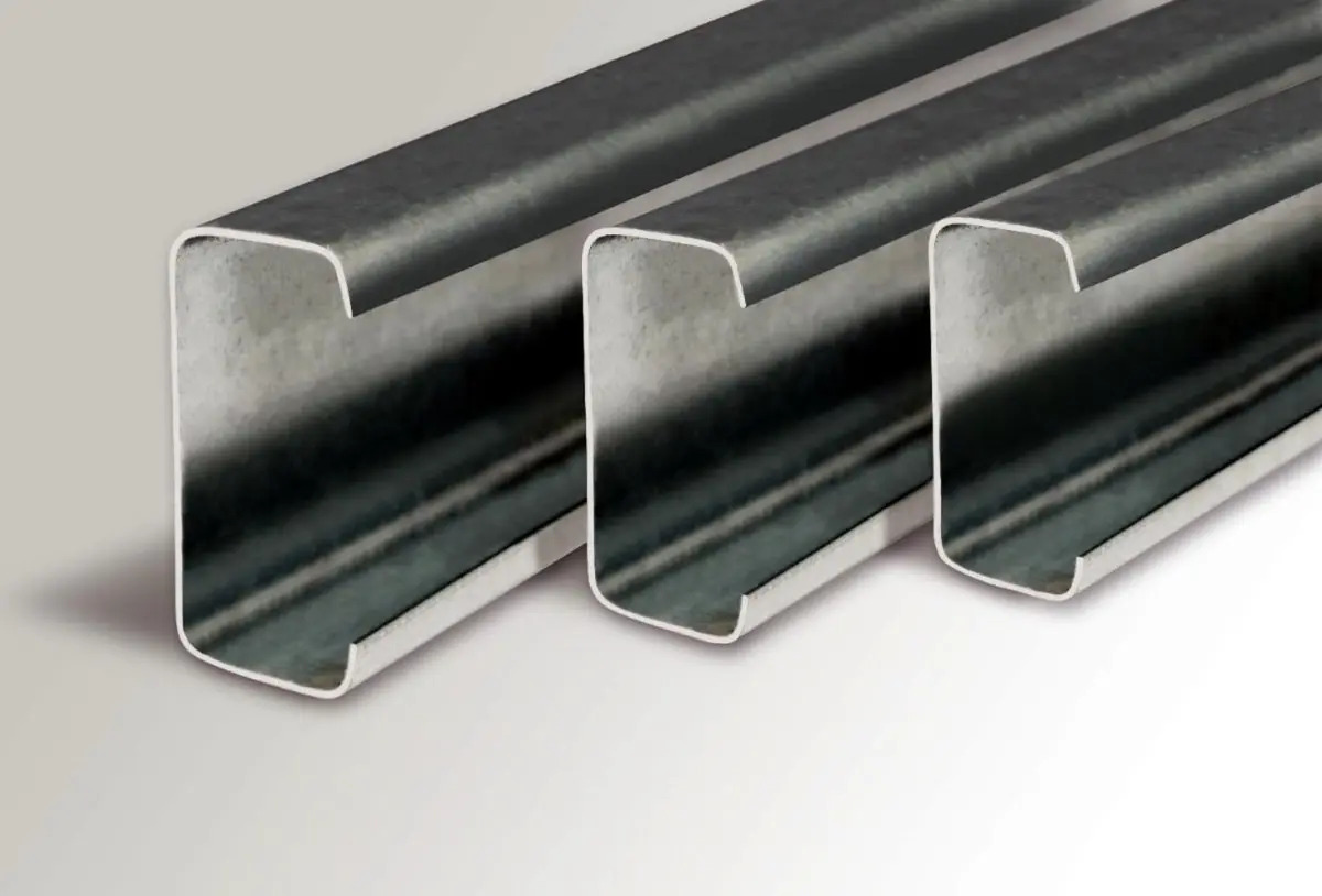 Perfil C Galvanizado 100 X 45 X 10 X 2.00mm 12 Mts Reforzado Mercado