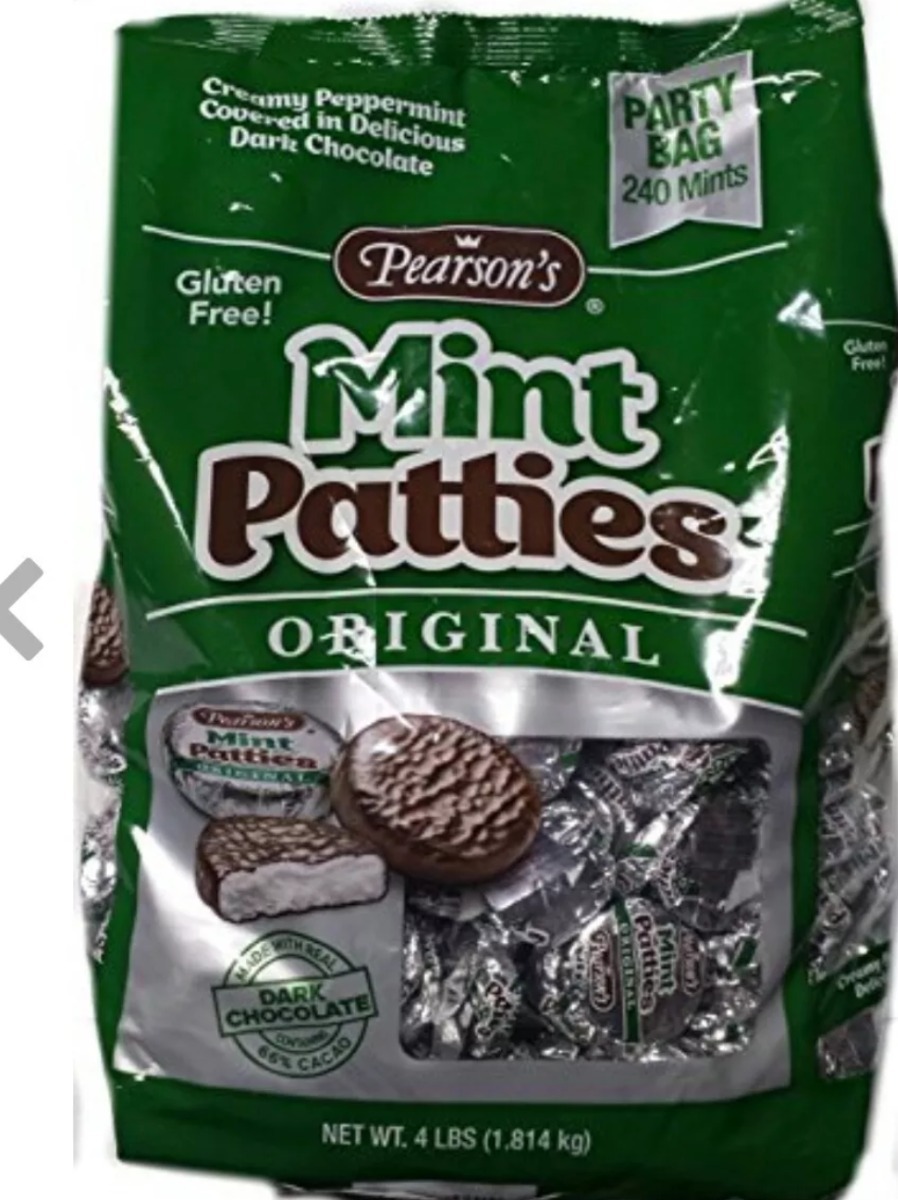 Pearsons Mint Patties Chocolates Con Mentas 240 Pack Envío gratis