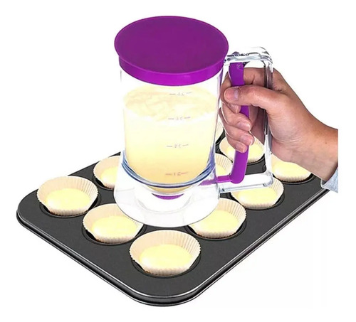Dispensador Despachador De Masa Cupcakes Muffins Hot Cake Mercado Libre