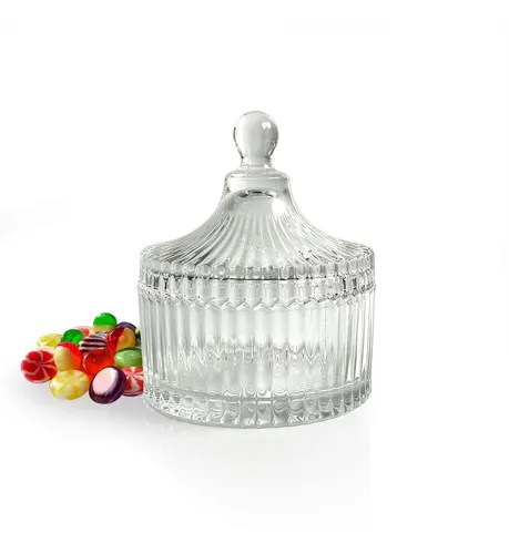 Carameleras De Vidrio Con Tapa Por Mayor Velas Bomboneras | Club Del Hogar