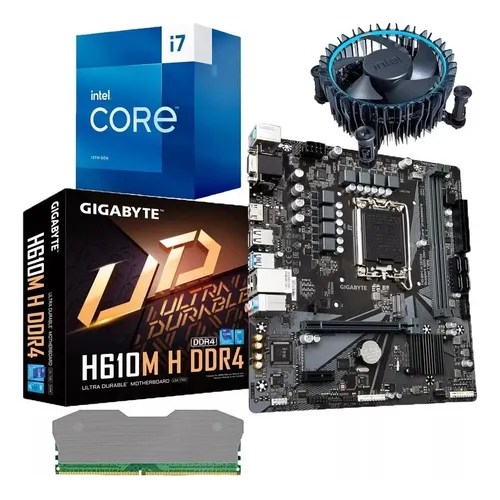 Combo Board H610 Procesador Intel Core I7 13700 Ram 32gb Pc Envío gratis