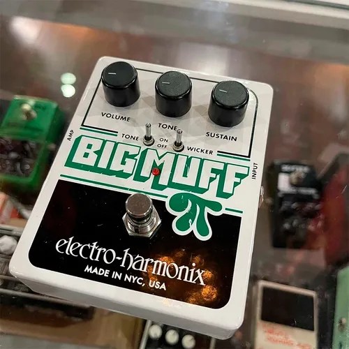 Pedal Ehx Big Muff Pi Wicker Distortion Sustainer Usado