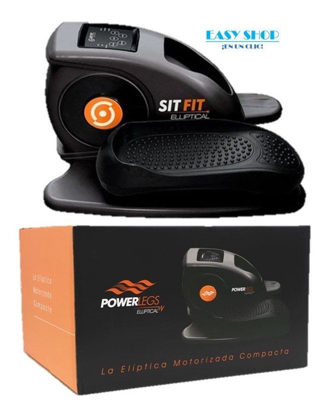 Eliptica Motorizada Compacta Sit Fit Elliptical Power Legs!! Mercado