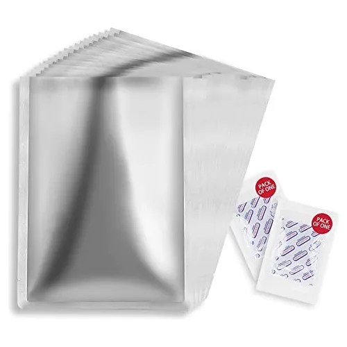 25 Pcs 5 Gallon Mylar Bags With 28 Single Sealed 2000cc... Cuotas sin