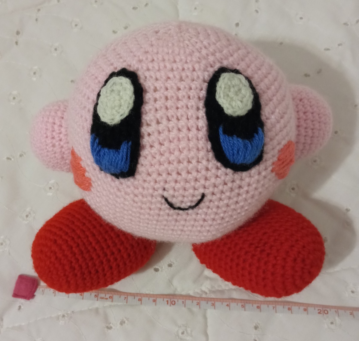 Kirby Nintendo Peluche Amigurumi Tejido Crochet A Pedido MEEKOTEJIDOS