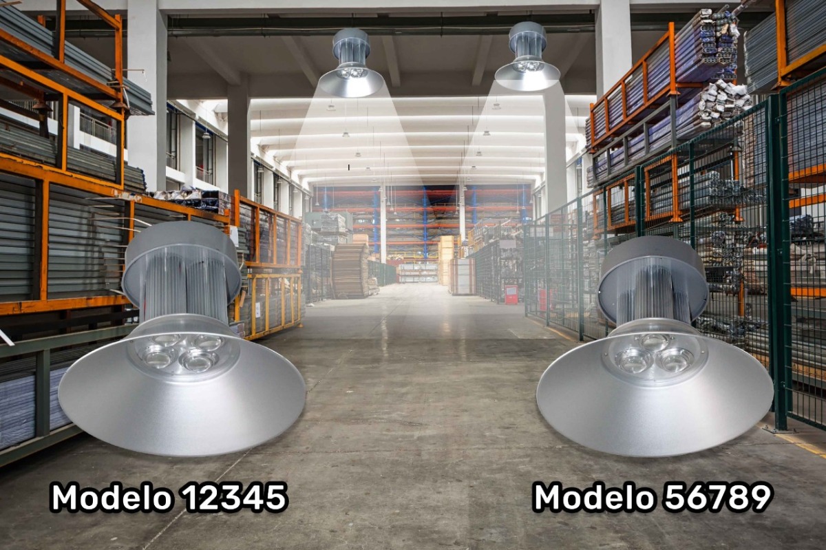 Lampara Led Industrial 150w Multivoltaje Bodegas, Naves, Alm Mercado