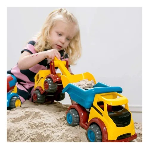 Viking Toys Mighty Tipper Toy Dump Truck Large 11 Construc Meses sin intereses