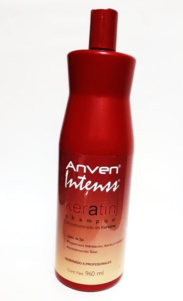 Kit Anven Intenss Shampoo Y Tratamiento De Keratina Sin Sal Mercado Libre