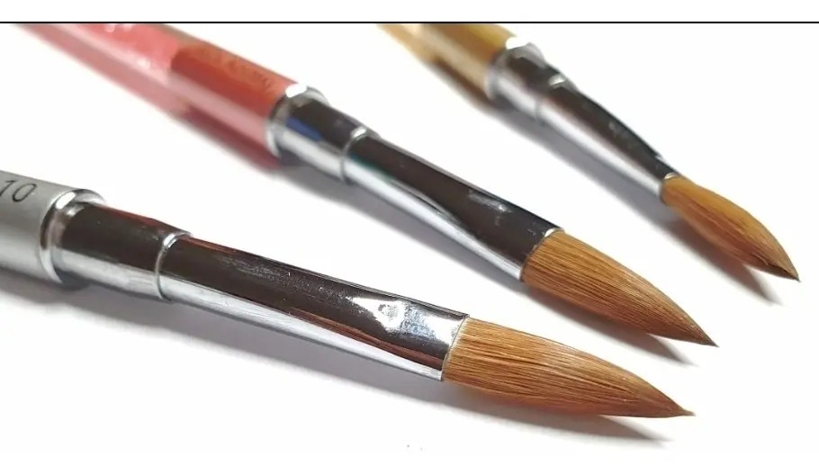 Pincel Kolinsky 8 Para Uñas Acrilico Jr Original 7a203 8 Mercado Libre