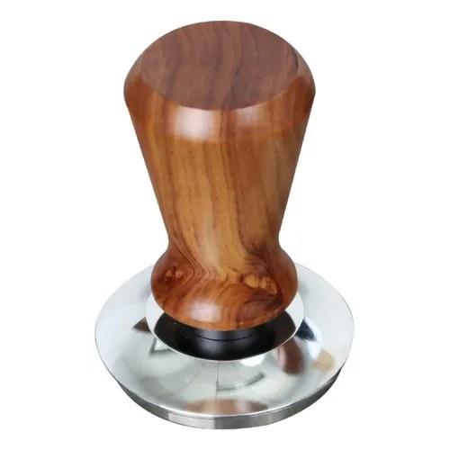 Tamper Para Café De 58 Mm Mango De Madera Para Cafetera Ba Meses sin