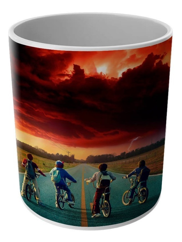 Taza Stranger Things Productos Series Articulos Regalos Mod3 Mercado