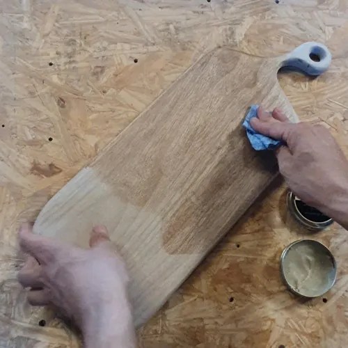 Cera Natural De Abejas Para Curar Tablas De Madera + Paño en venta en