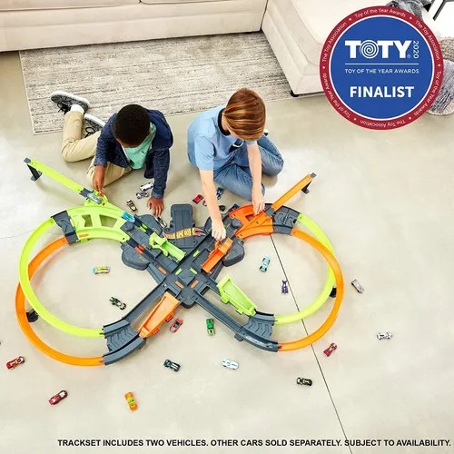 Pista Hot Wheels Mattel Colossal Mega Choques Autos Navidad Envío gratis