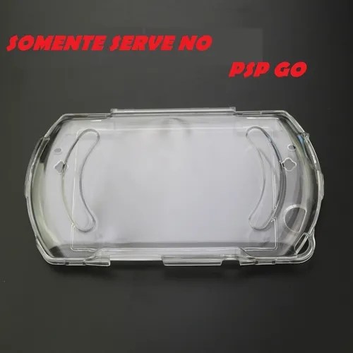 Case Capa Cristal Acrílico Psp Go + Alça + Luva Estojo MercadoLivre