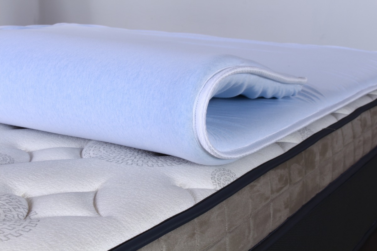 Pillow Top King Size Tipo Manta Nasa C/gel Viscogel 193x203 Mercado Livre