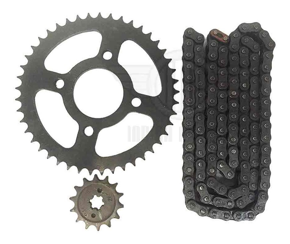 Juego Sprocket Piñon Y Cadena Discover 125 St Original Bajaj Mercado