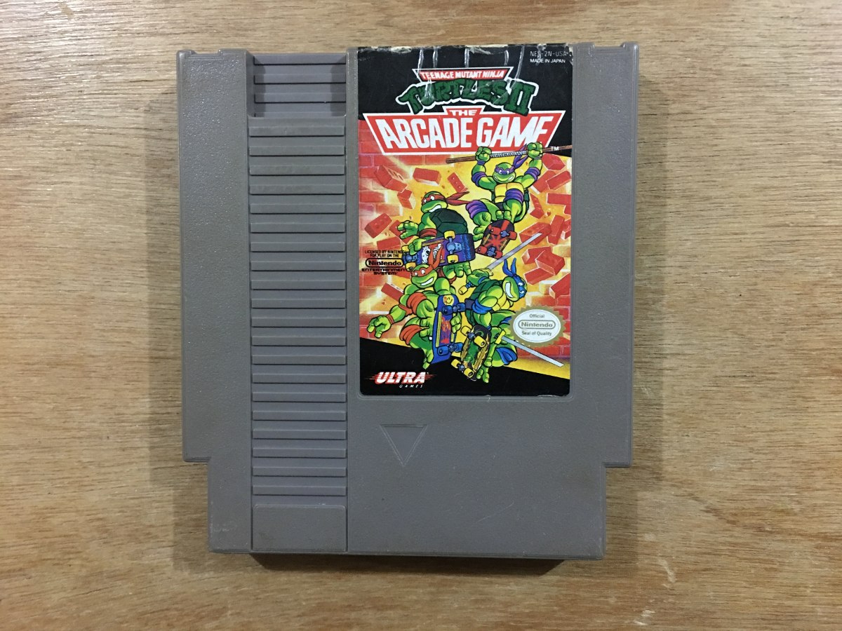Teenage Mutant Ninja Turtles 2 The Arcade Game Nintendo
