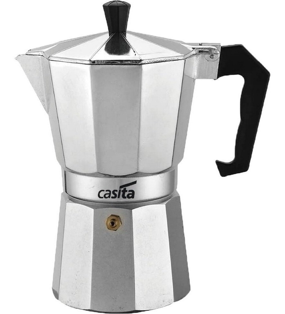 Cafeteira Italiana Moca Capacidade 6 Xícaras Pequena Válvula Mercado