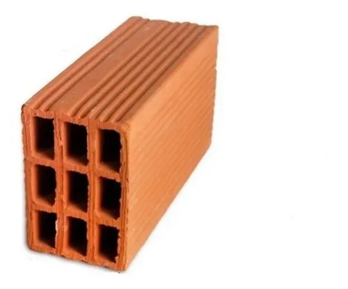 Ladrillo Hueco 12 X 18 X 33 Cerro Negro Cormela 9 Agujeros | Lanoriarevestimientos