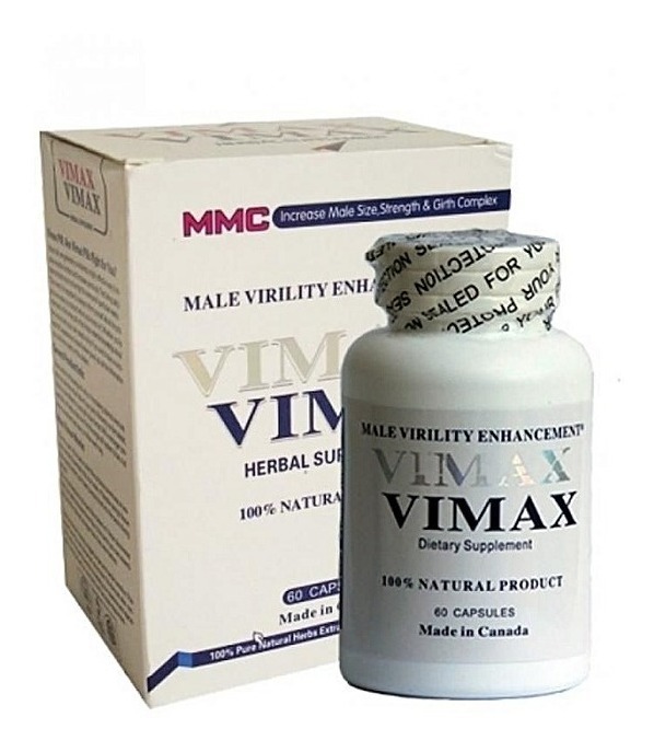 Vimax 60caps Herbal Supplement Original Feito No Canada BTTSUPLEMENTOS