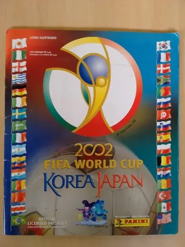Álbum Figurinhas Copa Do Mundo 2002 Coreia Korea Japao 946s