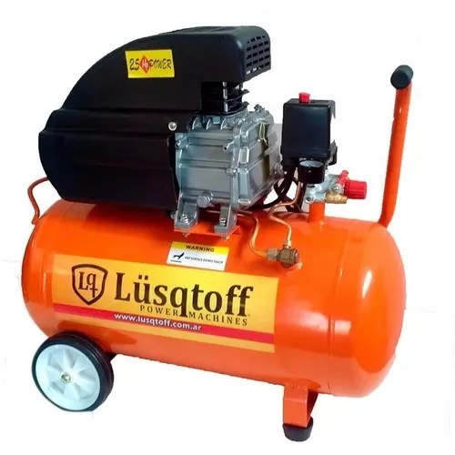 Compresor De Aire 2,5 Hp 50 Litros, Lusqtoff Lc-2550B | Ferrimaq S.r.l