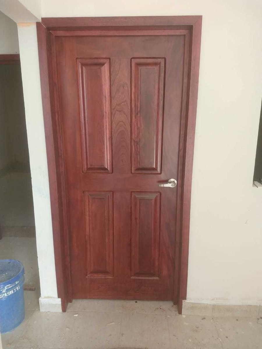 Puerta Entablerada De Cedro Rojo A Tu Medida Y Terminado Mercado Libre