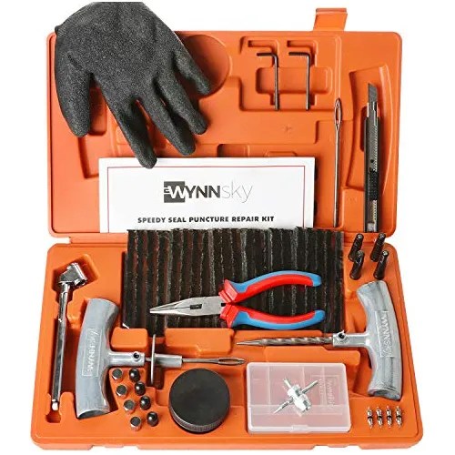 Heavy Duty Tire Repair Tools Kit 54 Pcs Set Truck Too... Envío gratis