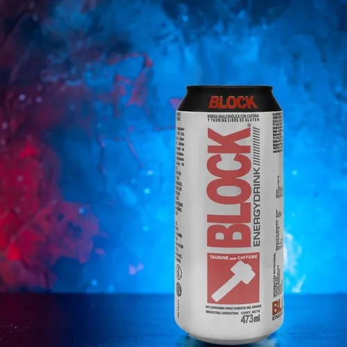 Block Energy Drink Energizante Pack X 12u 473ml Sufin Block Energy